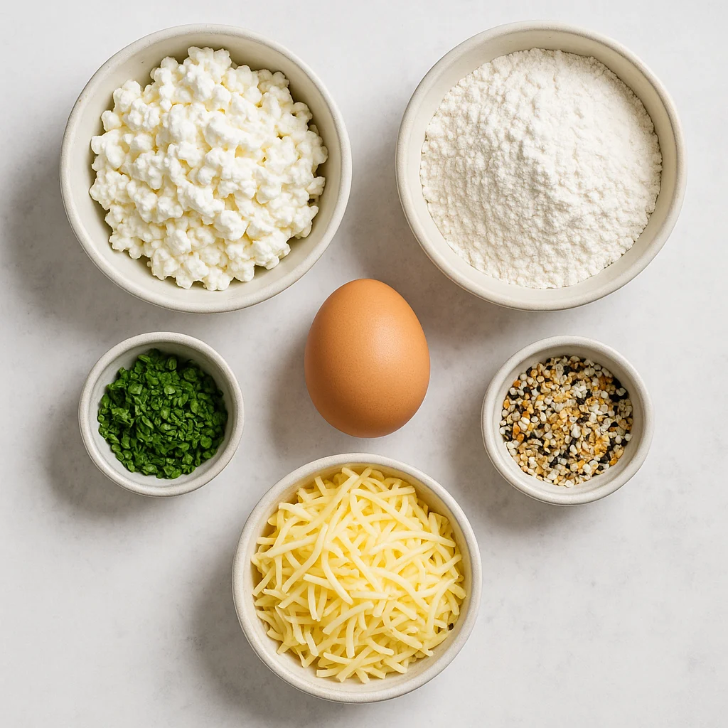 cottage-cheese-bagels-ingredients.webp Ingredients for cottage cheese bagels