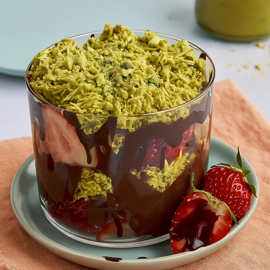 dubai-chocolate-strawberries-served.webp Served Dubai chocolate strawberries dessert cup