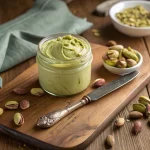 Creamy Pistachio Butter Recipe Jar