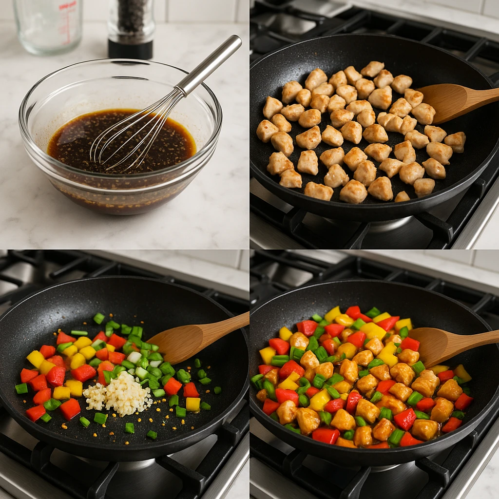 How to make low carb Kung Pao chicken recipe